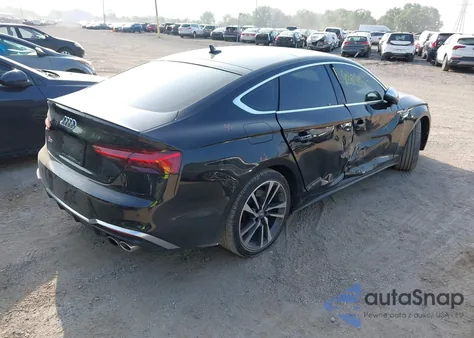 2021 Audi S5 Sportback Premium Plus Tfsi Quattro Tiptronic из США, поврежденный, VIN WAUC4CF53MA016437